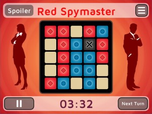Codenames App - Red Spymaster