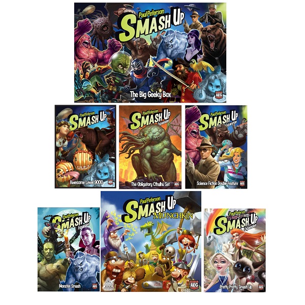 All Smash Up Expansions