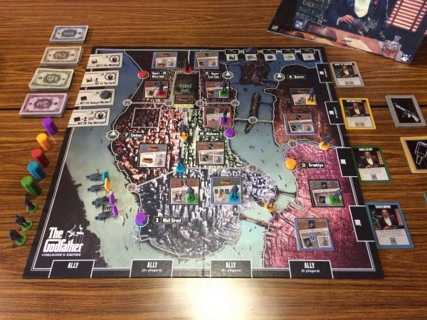 The Godfather Corleone's Empire Board Game Age 14 for sale online 